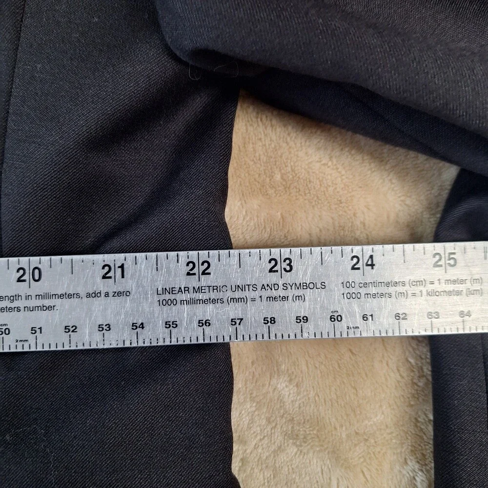 Lauren Ralph Lauren Blazer Men's 46L Wool Black Single Breasted Single Vented